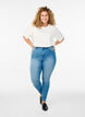 Jean Amy super slim &agrave; taille haute, Bleu Clair, Model image number 0