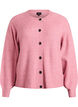 Cardigan en tricot c&ocirc;tel&eacute; avec boutons, Rose, Packshot image number 0