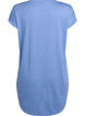 Chemise de nuit &agrave; manches courtes avec imprim&eacute; de texte, , Packshot image number 1