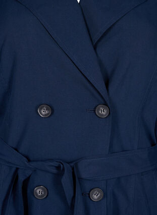 Trench-coat avec ceinture et poches, Navy Blazer, Packshot image number 2
