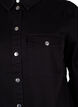 Veste en toile boutonnée, Black, Packshot image number 2
