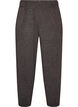 Pantalon barrel en jersey &agrave; taille haute, Gris anthracite, Packshot image number 0