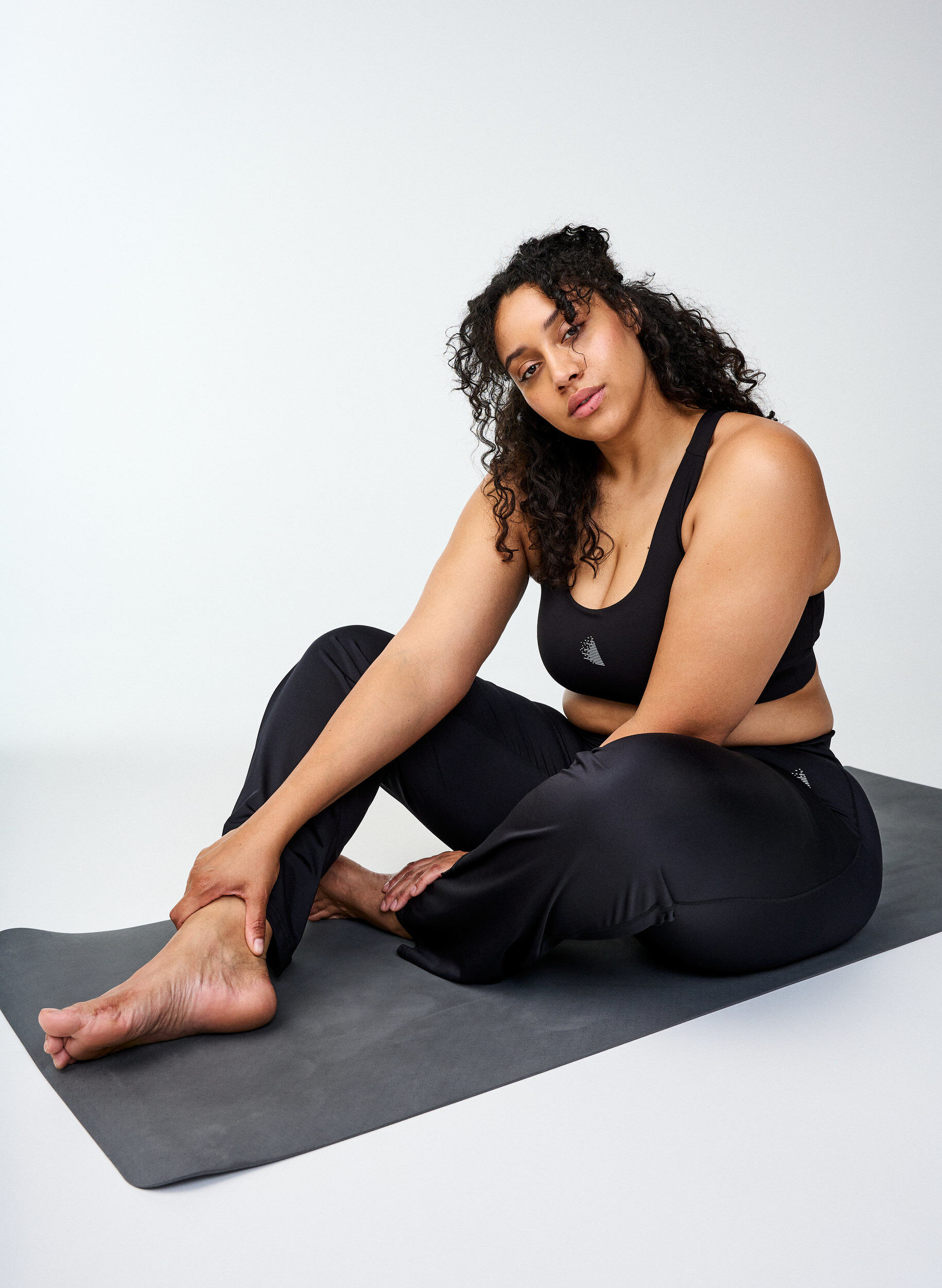 Zizzi Soutien-gorge de sport &agrave; dos nageur, Noir, Image image number 1