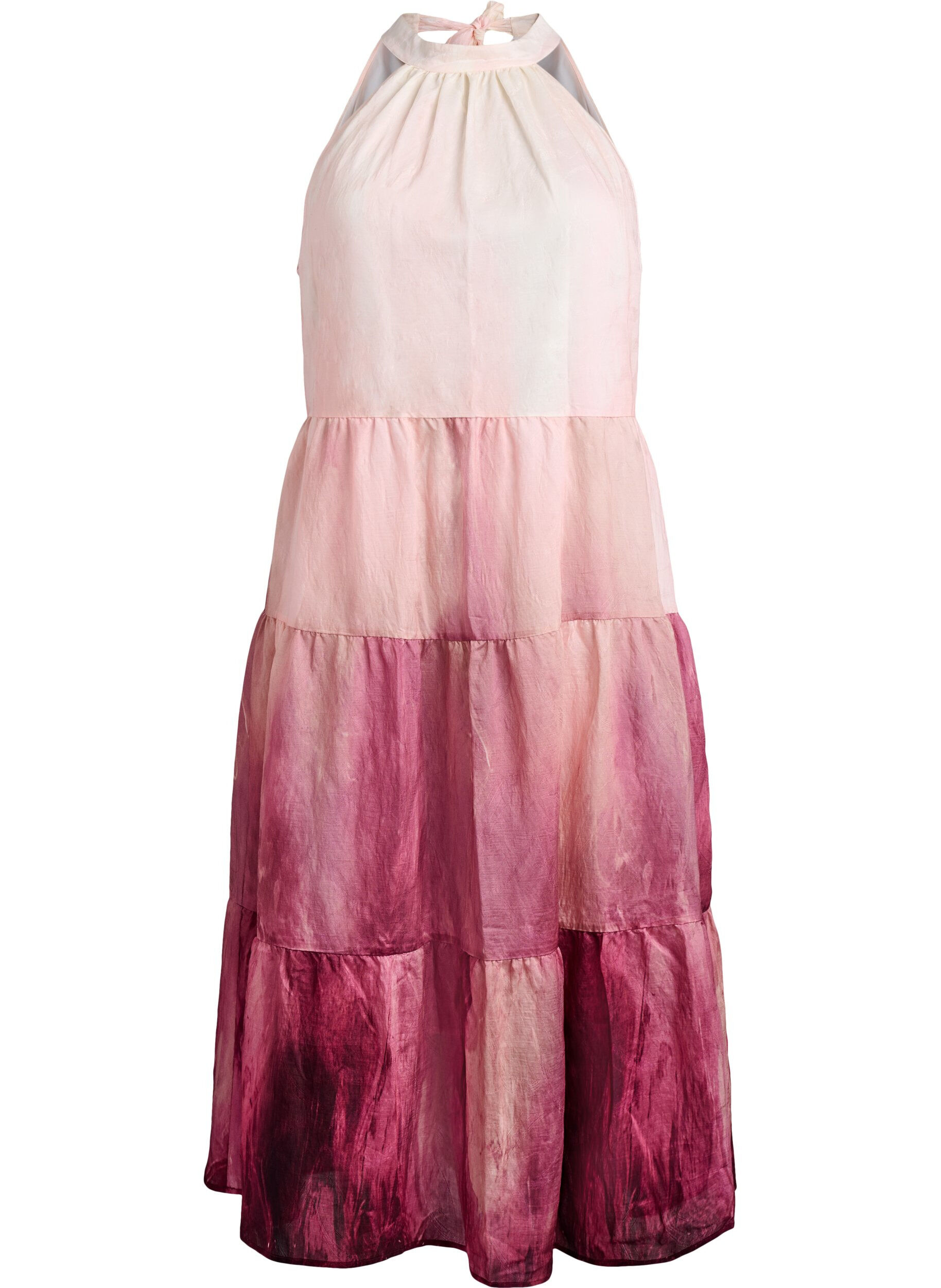 Zizzi Robe midi dos nu, Rose, Packshot image number 0