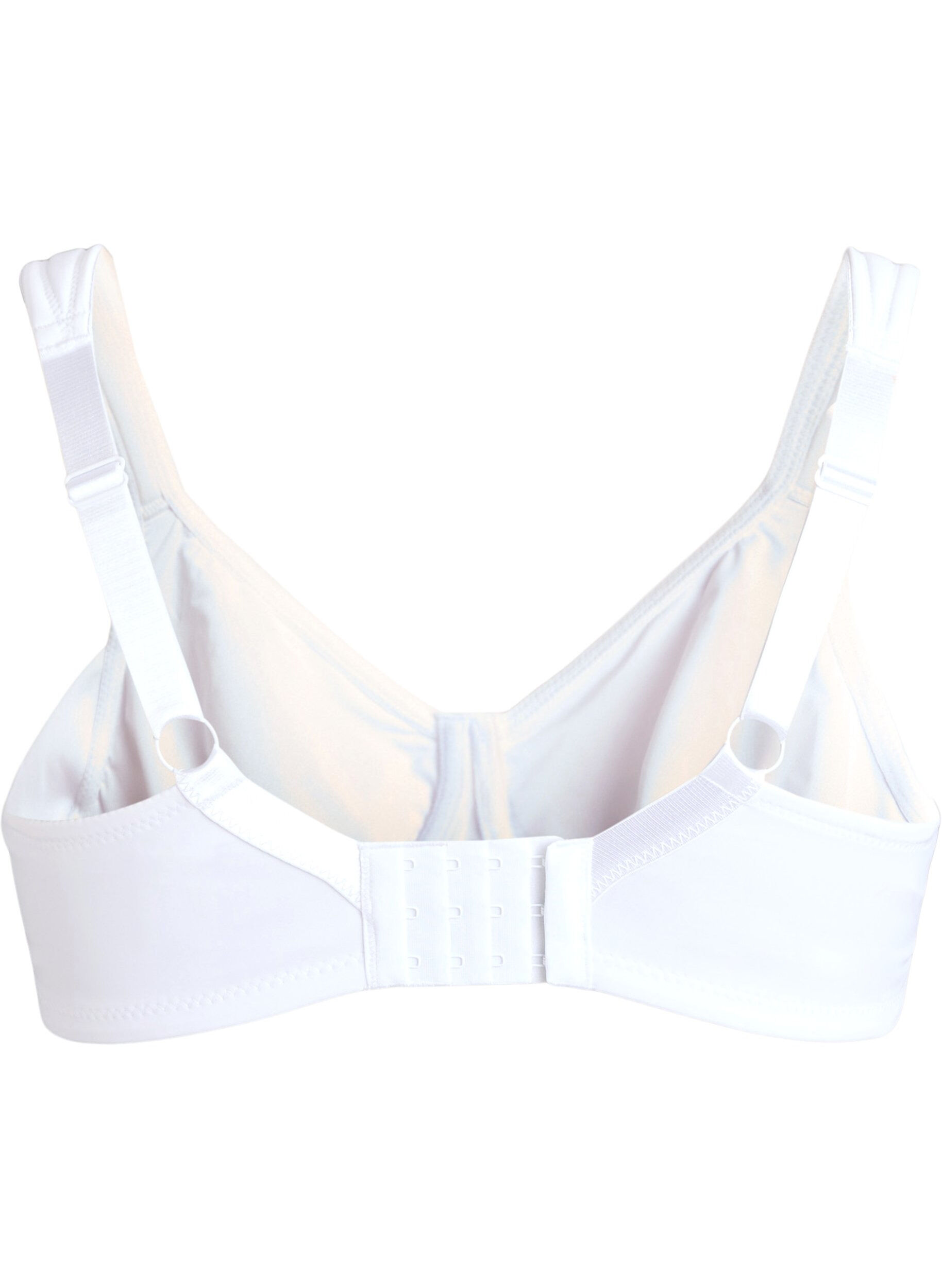 Zizzi Soutien-gorge confort avec armatures et bonnets moul&eacute;s, Blanc, Packshot image number 1