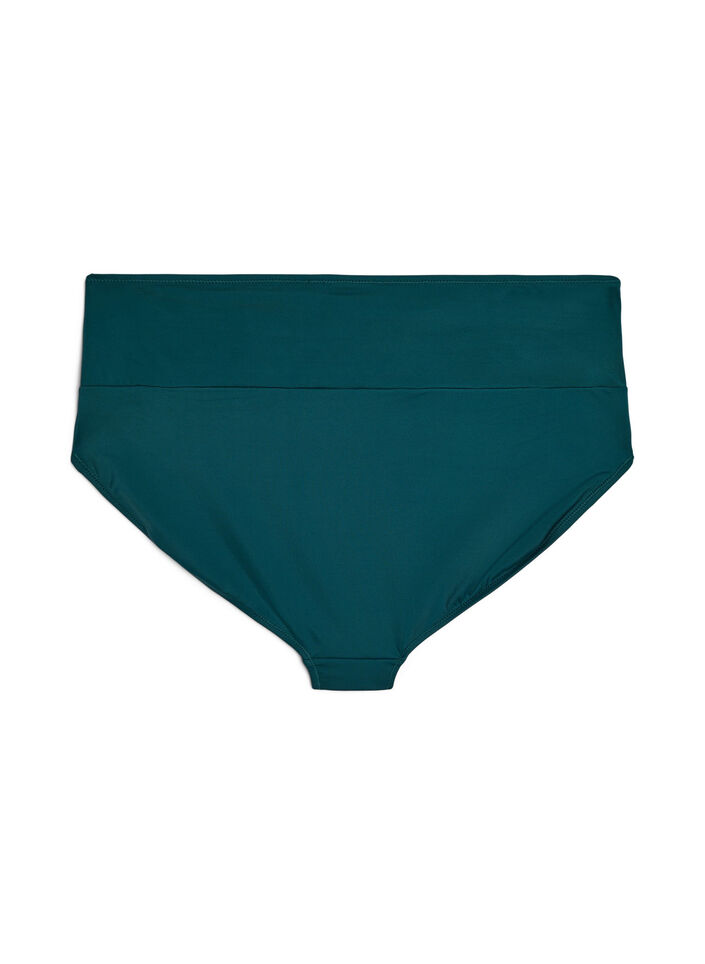Culotte de bikini avec d&eacute;tail crois&eacute;, Vert, Packshot