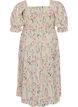 Robe d'&eacute;t&eacute; florale en viscose, Vanille, Packshot image number 1