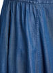 Jupe longue en lyocell aspect denim, Bleu, Packshot image number 2