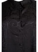 Chemise &agrave; motif cachemire ton sur ton, Noir, Packshot image number 2