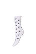 Chaussettes en coton avec des motifs, Blanc, Packshot image number 0