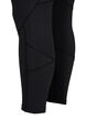 Leggings de gym de couleur unie, Black, Packshot image number 3