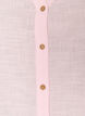 Chemisier en coton avec un col en V, Rose, Packshot image number 2