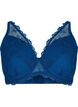 Soutien-gorge en dentelle avec armatures et rembourrage, Blue Opal, Packshot image number 0