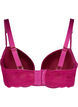 Soutien-gorge moulé avec dentelle, Bordeaux, Packshot image number 1