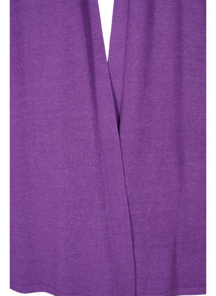 Cardigan en maille avec fente, Purple Magic Mel., Packshot image number 2