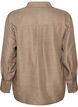 Chemise ample avec col en V, Marron, Packshot image number 1