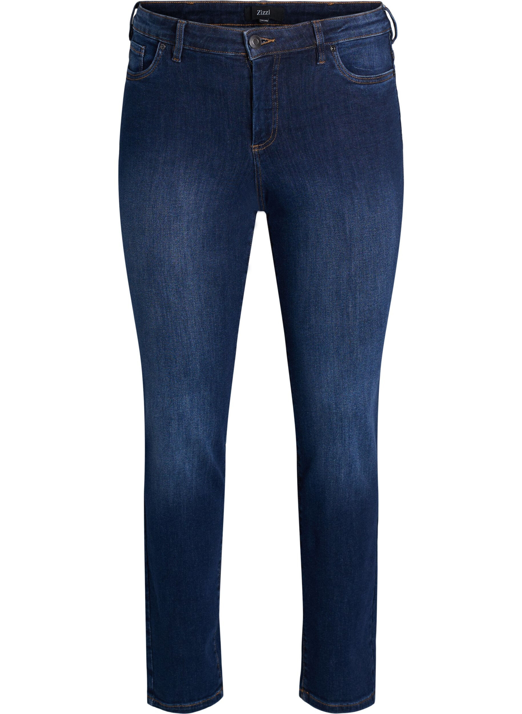 Jean coupe slim &agrave; taille standard