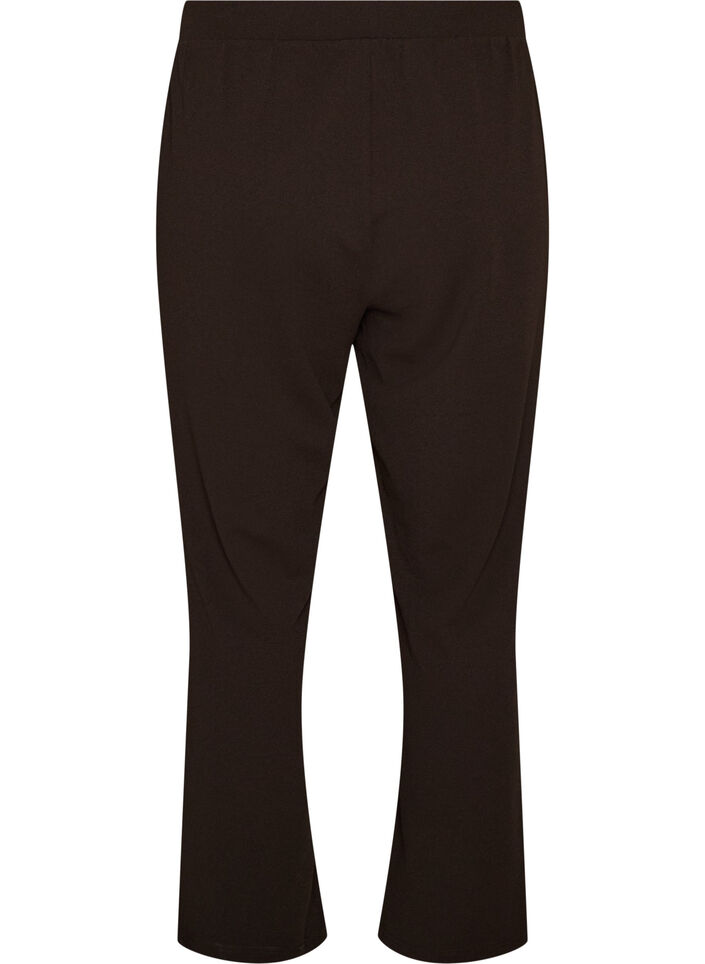 Pantalon &agrave; coupe droite, Marron, Packshot image number 1