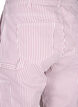 Jean cargo à rayures avec une coupe droite, Rose White Stripe, Packshot image number 3