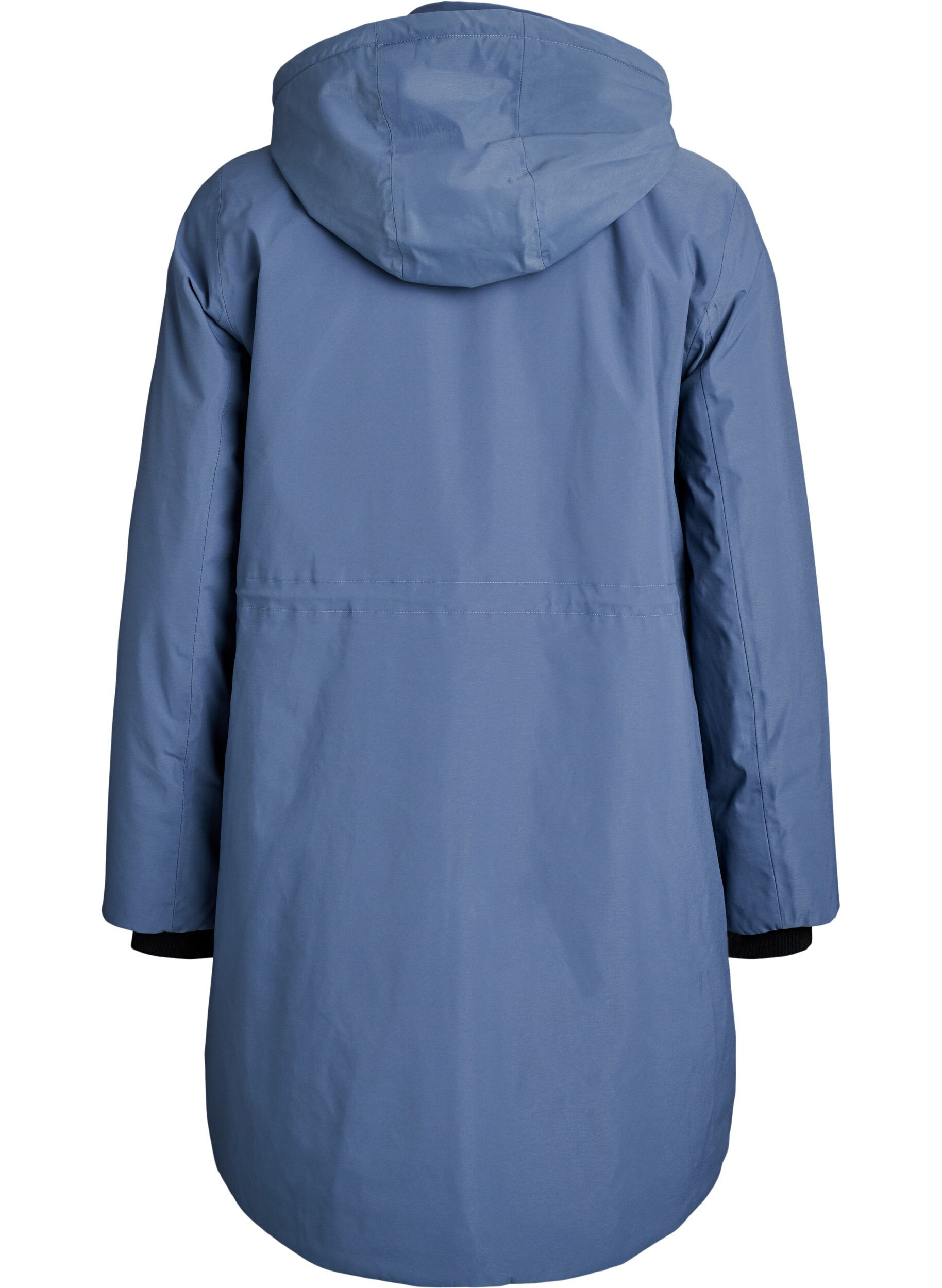Zizzi Parka d'hiver fonctionnelle et rembourr&eacute;e, Bleu, Packshot image number 1