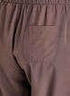 Pantalon de sport taille haute et coupe droite, Marron, Packshot image number 4