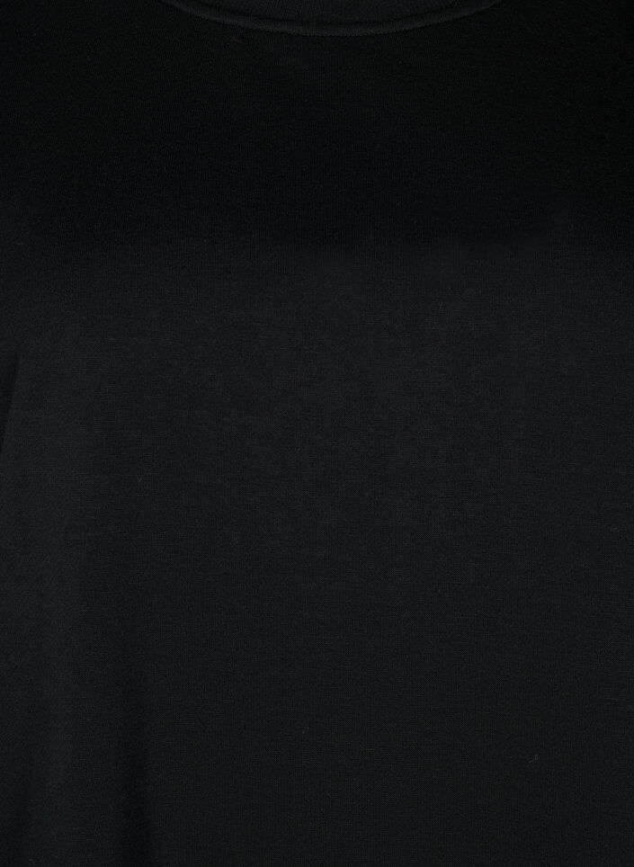 Robe pull-over à manches courtes, Black, Packshot image number 2