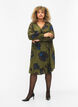 Robe imprim&eacute;e en viscose, Vert, Model image number 1
