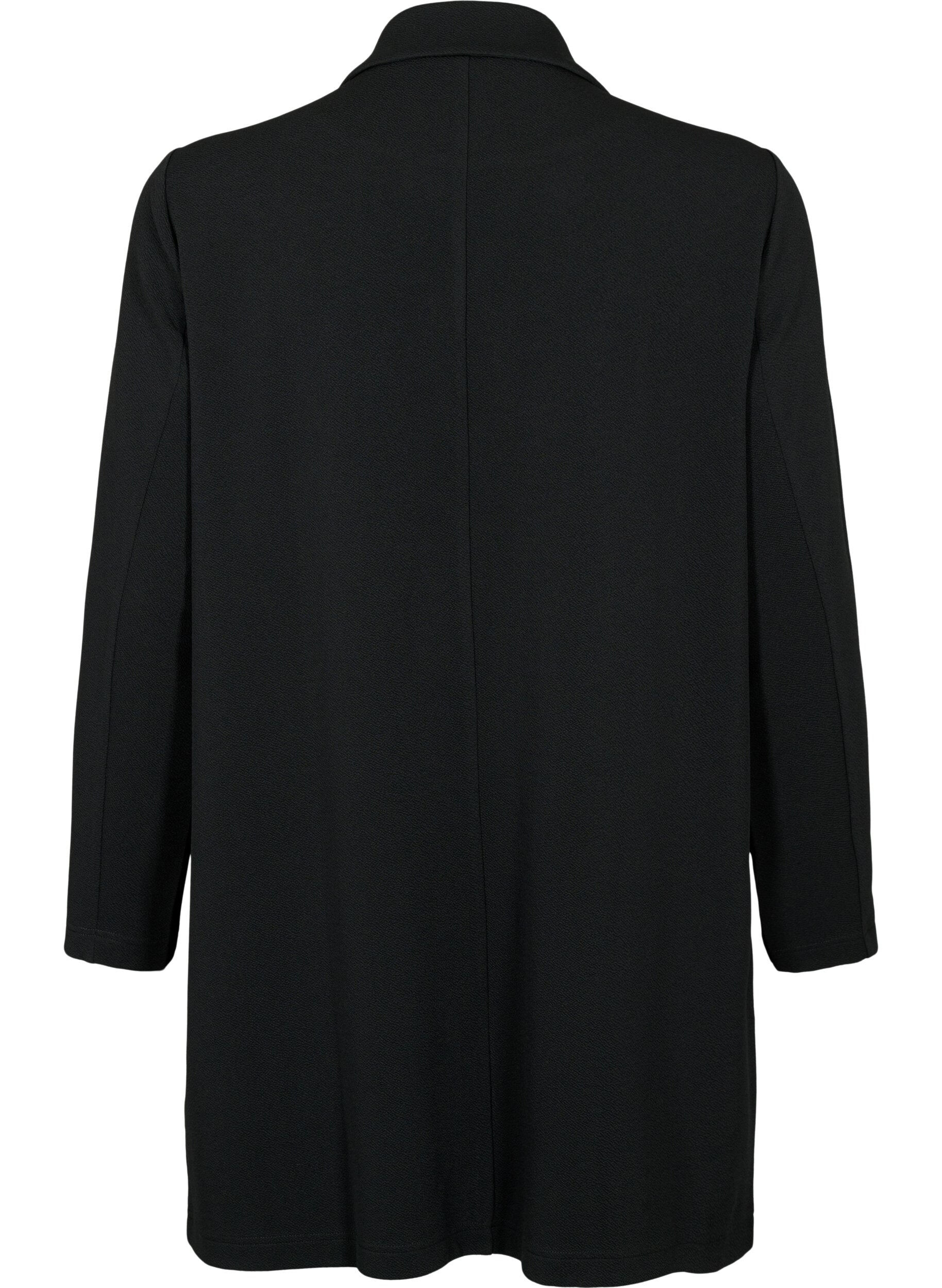 ZizziBlazer long avec des poches, Noir, Packshot image number 1