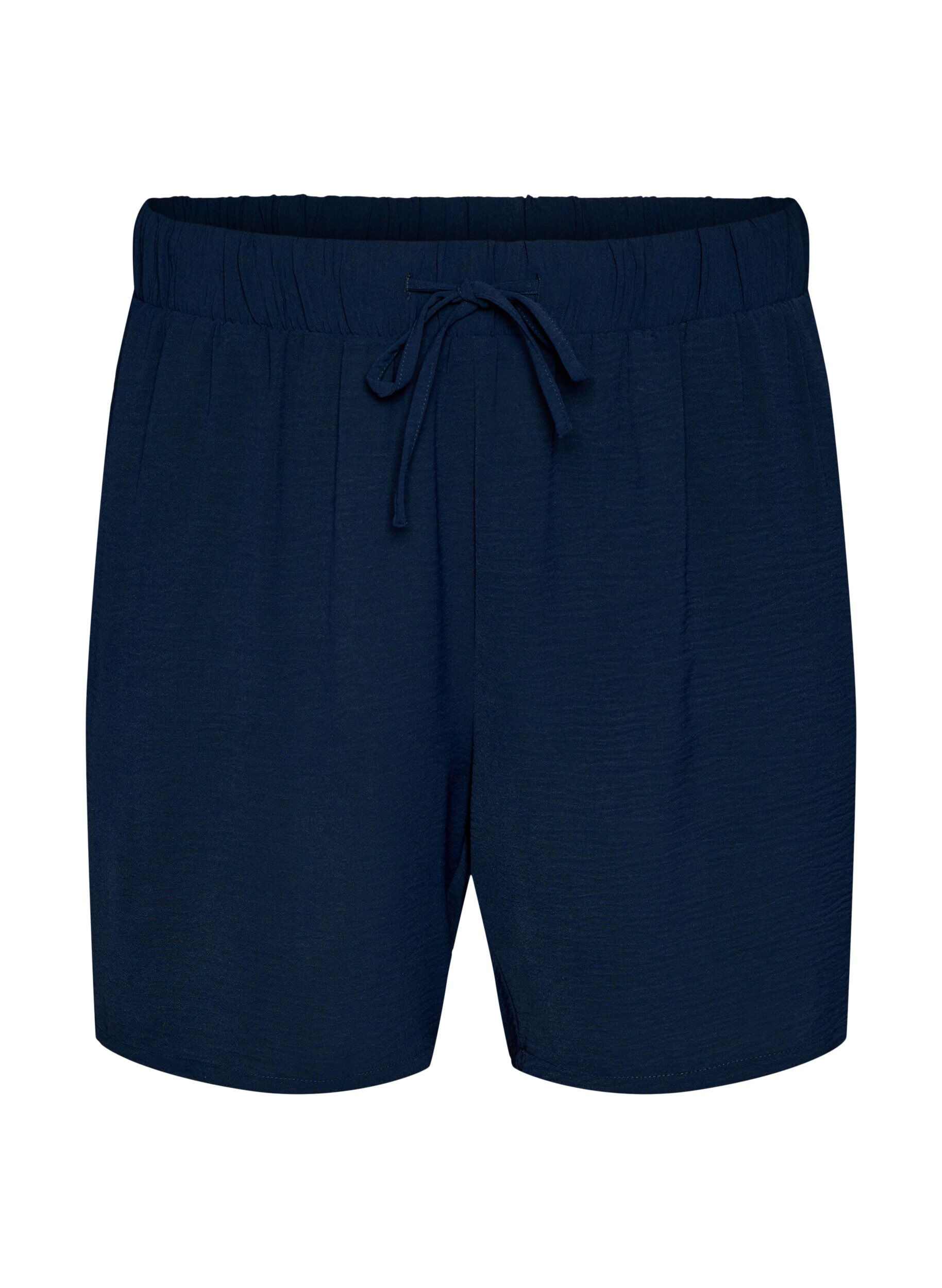 ZizziShort avec poches et ceinture &eacute;lastique, Bleu, Packshot image number 0