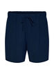 Short avec poches et ceinture &eacute;lastique, Bleu, Packshot image number 0
