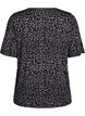 T-shirt avec TENCEL&trade; Lyocell et imprim&eacute; l&eacute;opard, Gris, Packshot image number 1