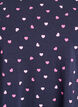 Haut de nuit imprim&eacute;, Bleu, Packshot image number 2