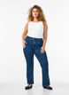Ellen jeans bootcut avec taille haute, Bleu, Model image number 0