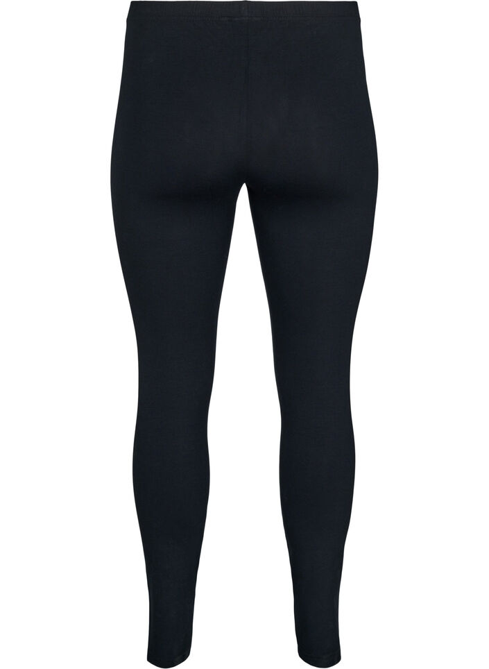 Leggings basiques en viscose, Noir, Packshot image number 1