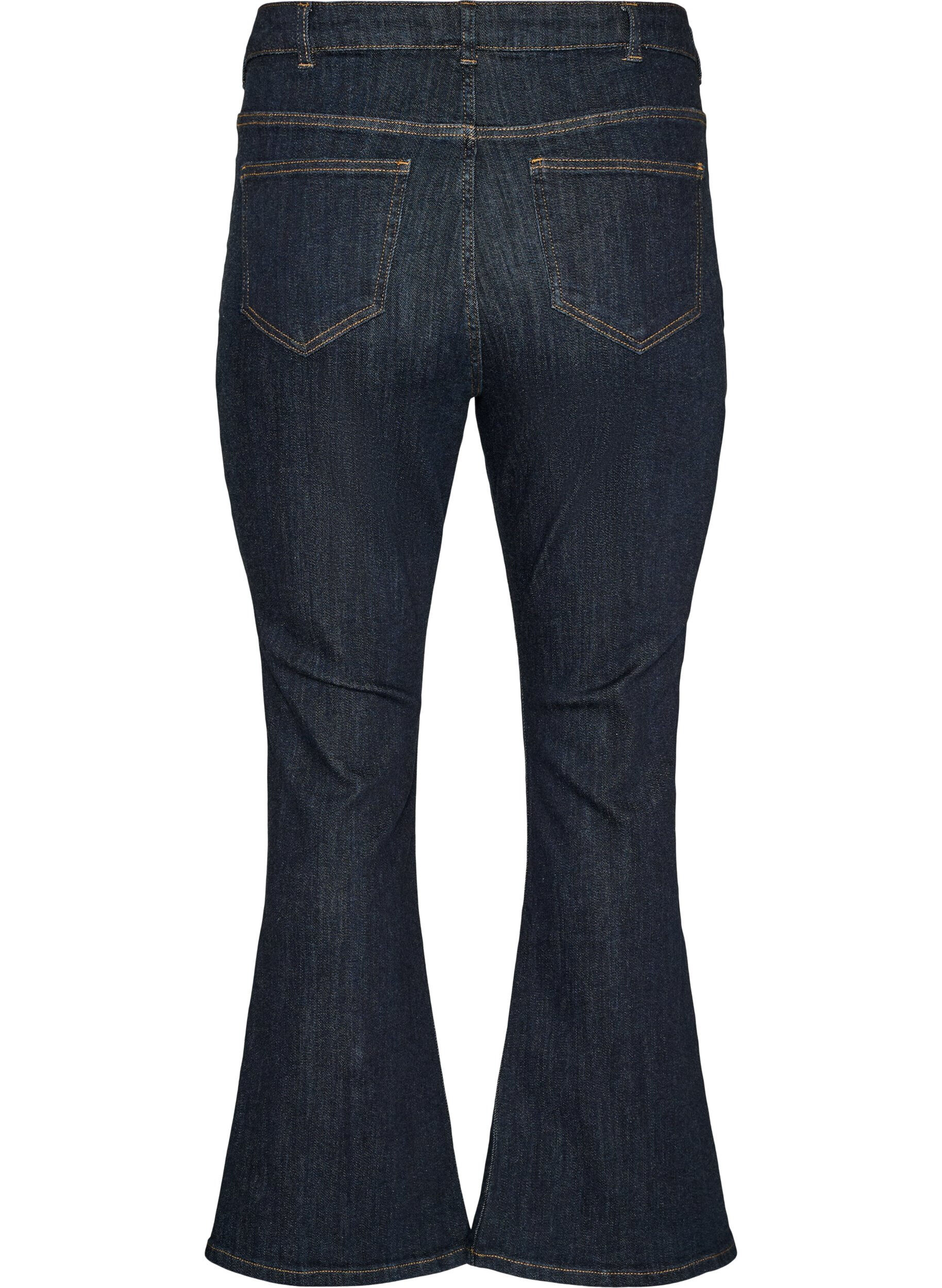 ZizziJean bootcut taille haute Ellen, Bleu, Packshot image number 1