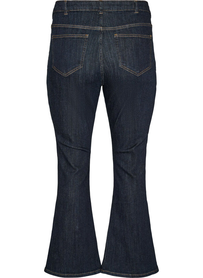 Jean bootcut taille haute Ellen, Bleu, Packshot image number 1