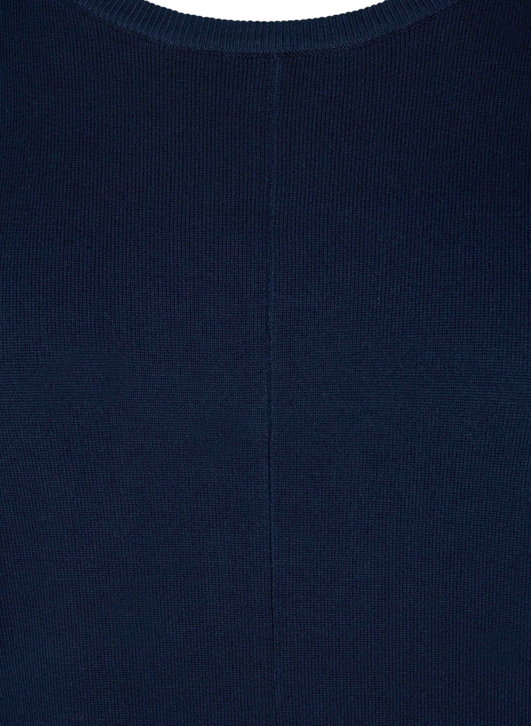 Zizzi Pull-over, Navy Blazer, Packshot image number 2