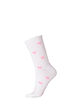 Chaussettes en coton &agrave; motifs, Blanc, Packshot image number 0