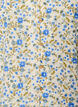 Chemise en coton &agrave; manches courtes avec col V, Bleu, Packshot image number 2