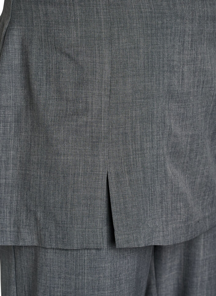 Pantalon coupe droite avec jupe, Gris anthracite, Packshot image number 2