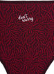 7-pack de culottes avec une taille standard, Bordeaux, Packshot image number 2