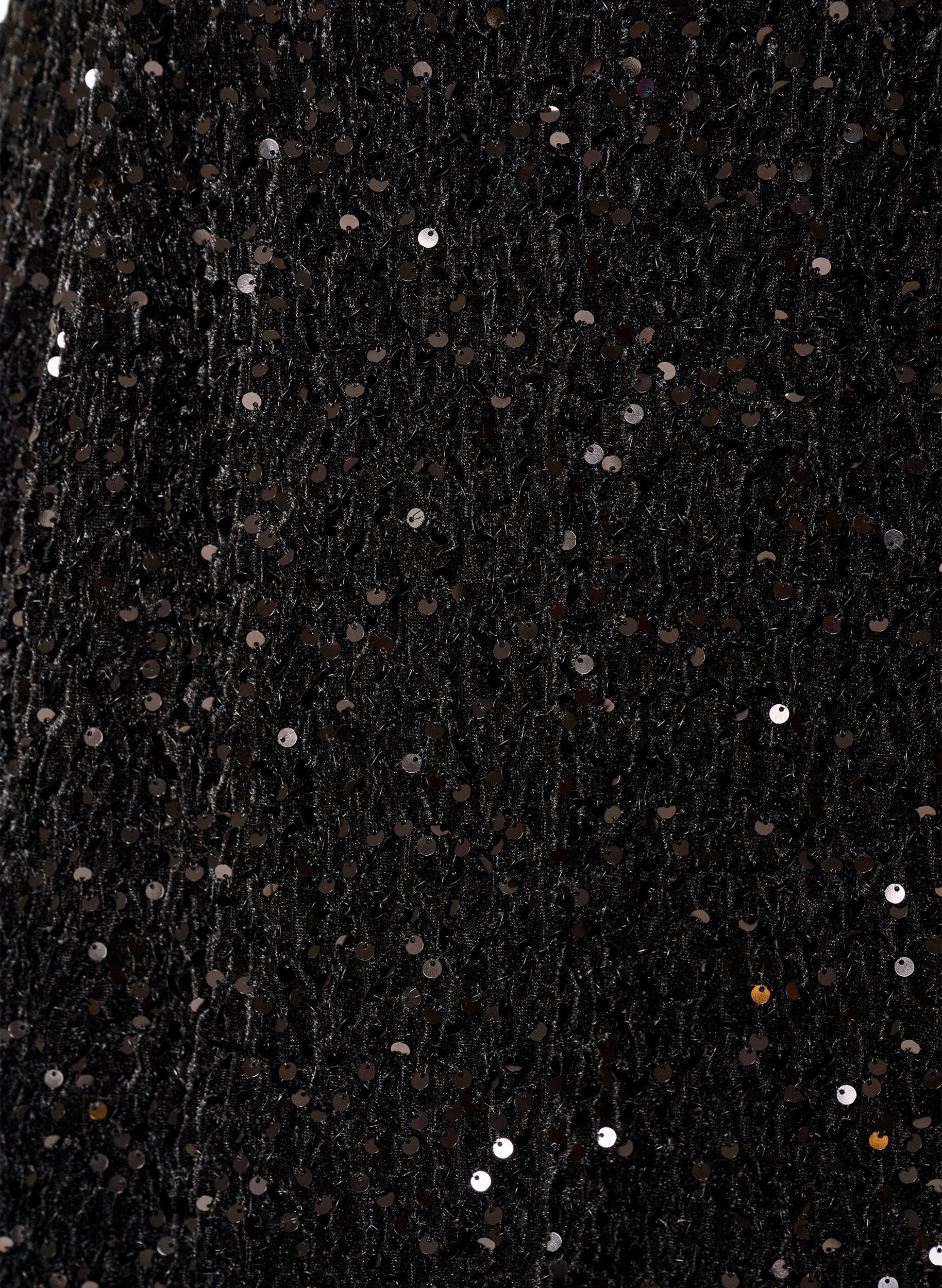ZizziJupe courte &agrave; sequins, Marron, Packshot image number 2