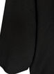 Blouse en maille en m&eacute;lange de viscose &agrave; col roul&eacute;, Noir, Packshot image number 3