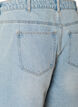 Short en denim effet portefeuille et taille haute, Bleu Clair, Packshot image number 3