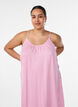 Robe d'&eacute;t&eacute; &agrave; rayures et &agrave; forme en A, Rose, Model image number 2