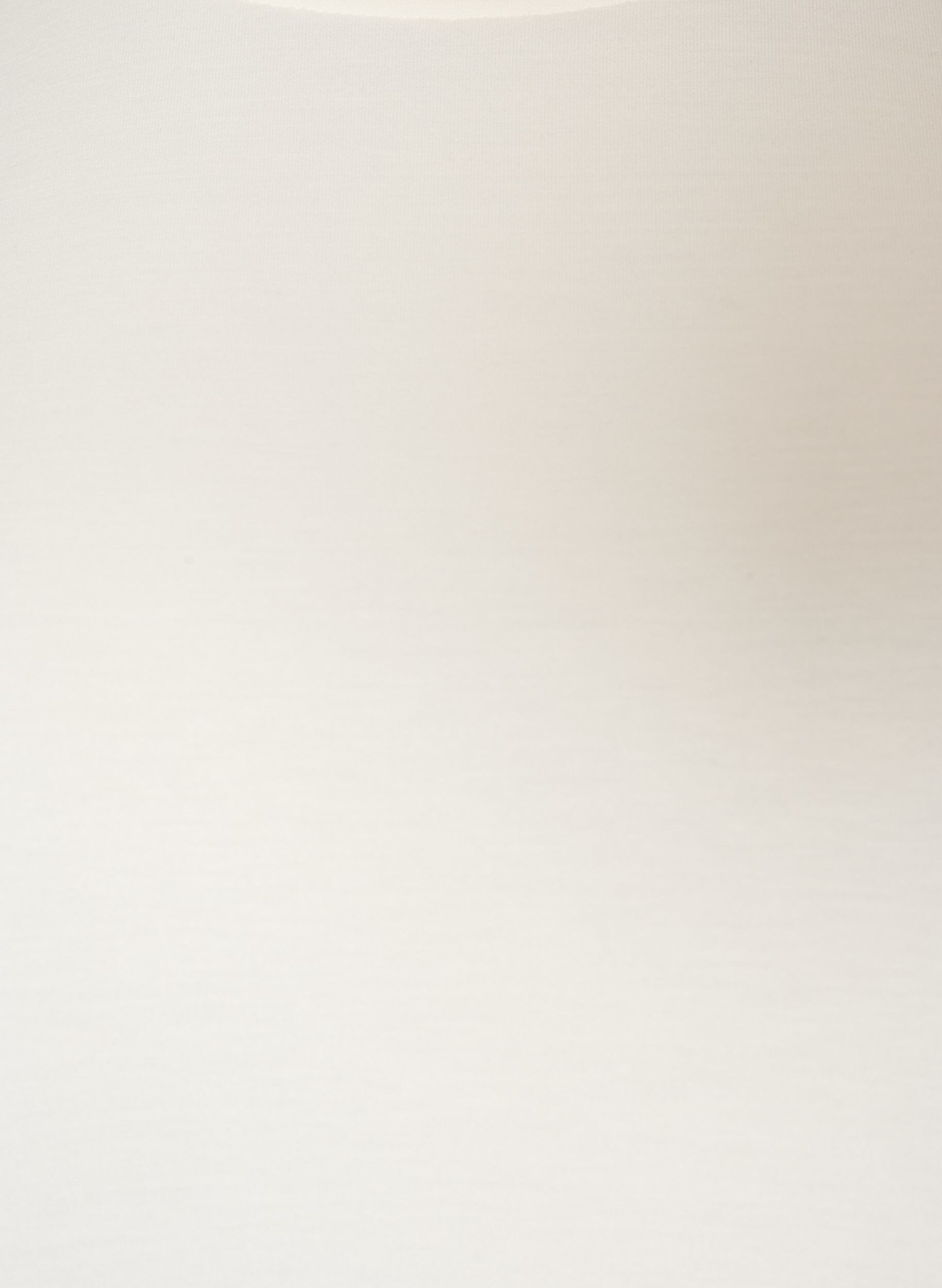 ZizziBlouse en jersey avec effet superpos&eacute; et dentelle, Vanille, Packshot image number 2