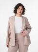 Blazer classique avec fermeture &agrave; bouton unique et poches, Beige, Model image number 0