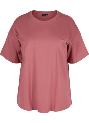 T-shirt à manches courtes en coton, Deco Rose, Packshot image number 0