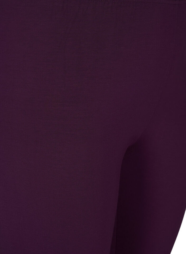Leggings basiques en viscose, Violet, Packshot image number 2