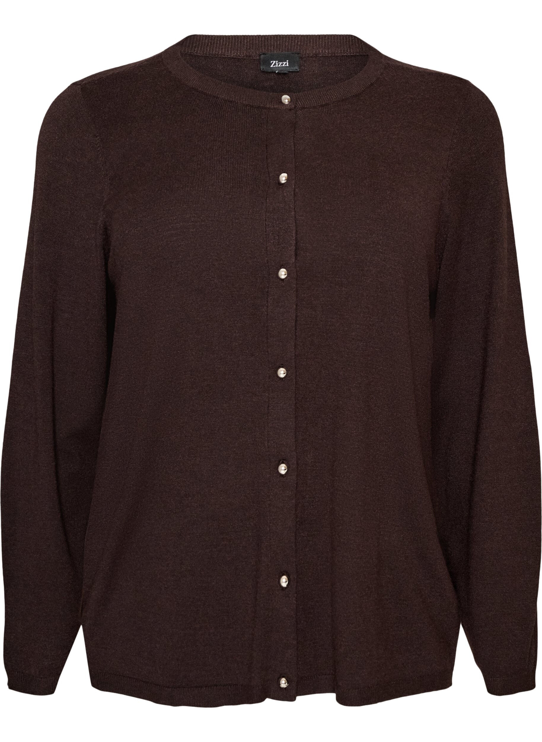 Cardigan avec des boutons ronds